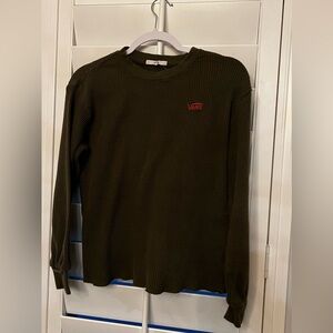Vans Long Sleeve Textured Shirt